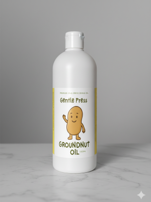 Gentle Press Groundnut Oil (500ml)